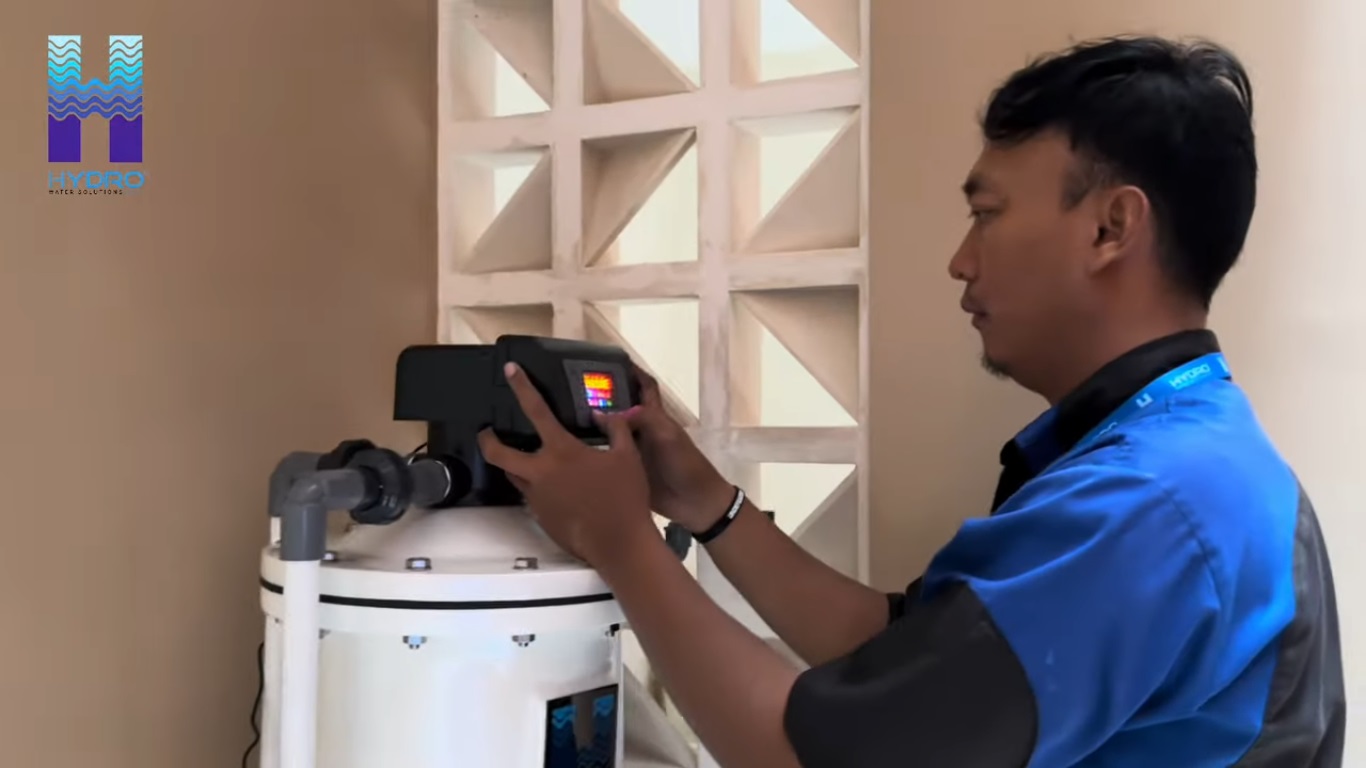 Instalasi Filter Air Keruh dengan HYDRO 4000 Automatic di Bekasi
